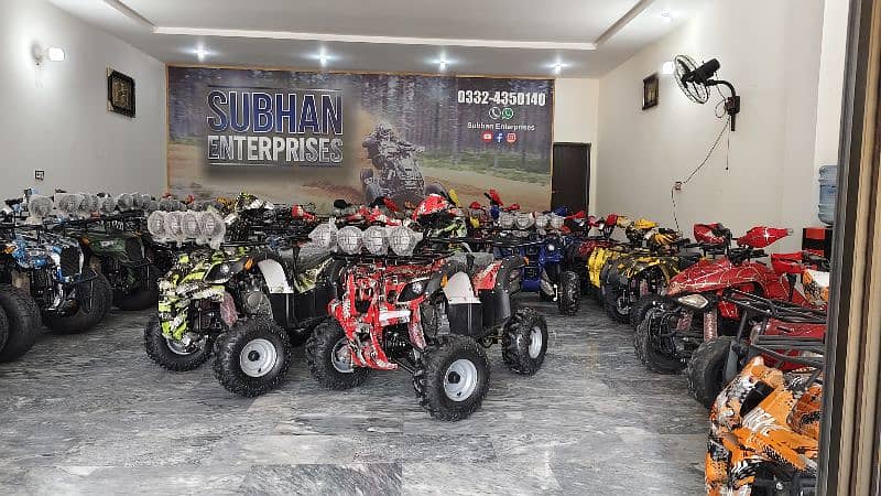 125cc Zero Metre Hammer Jeep Atv Quad Bikes Delivery In All Pakistan 0