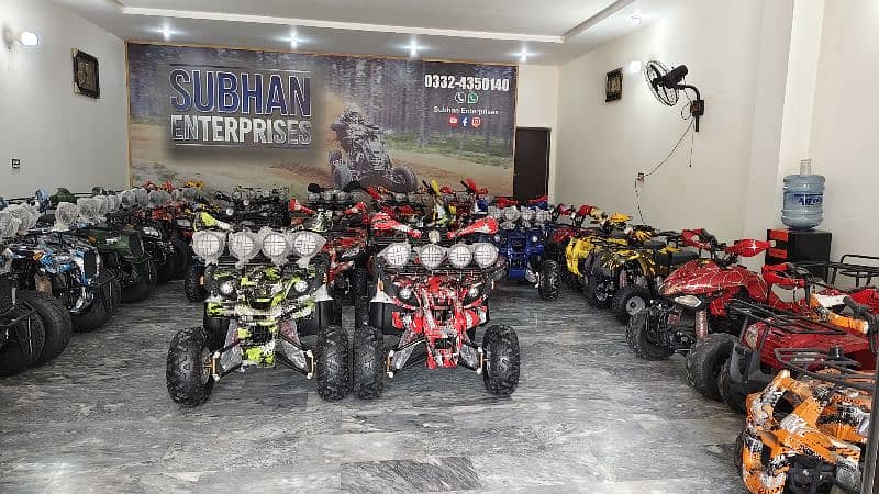 125cc Zero Metre Hammer Jeep Atv Quad Bikes Delivery In All Pakistan 4