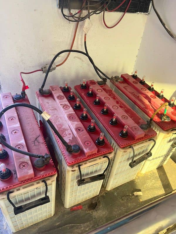 Phoenix Tall Tubular Battery TX2500 and 230amp 2