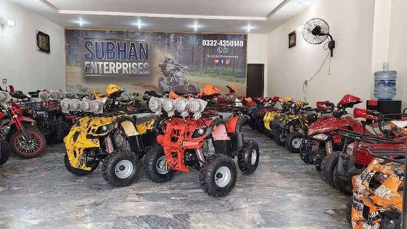 125cc Best for Hunting Atv Quad Bikes Delivery In All Pakistan 0