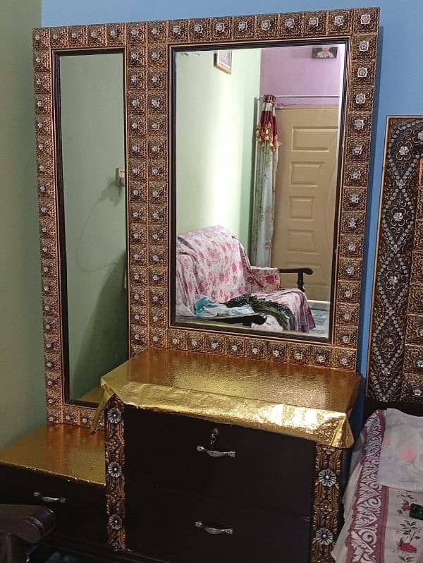 Double Bed,Side Tables,Dressing Table,Sofa Set,Show Case 5