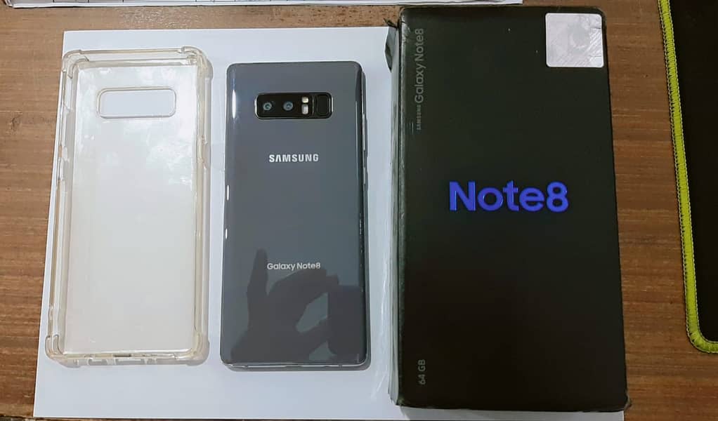 Samsung Note 8 Official PTA Approved Sealed Pcs Just 2 Spot In Screen 1
