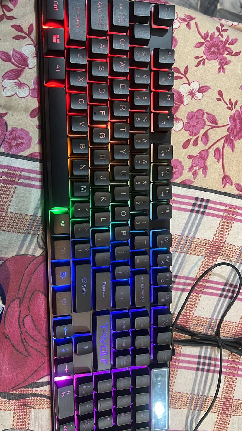 T wolf Keyboard nd Mouse 0
