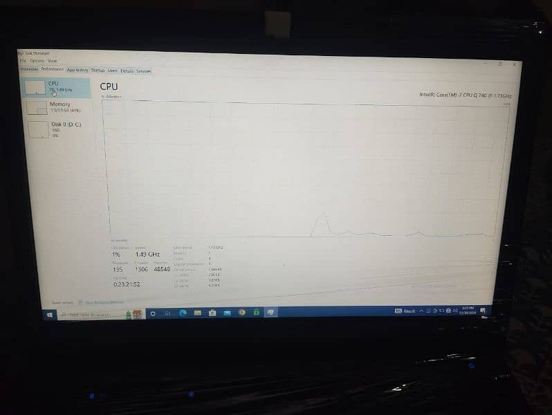 Core i7 4GB Ram 160SSD 6