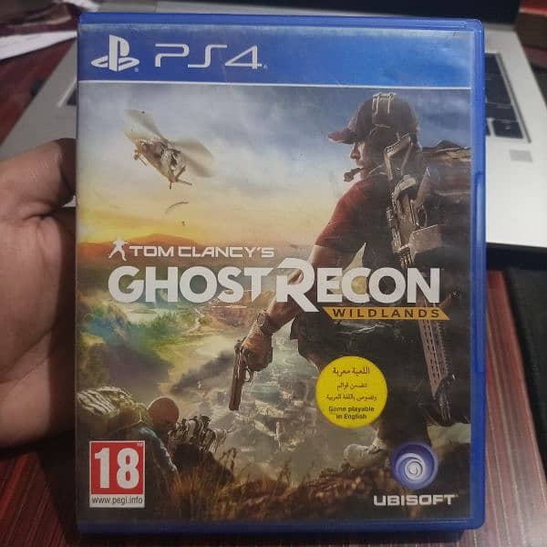 Ghost Recon Wildlands PS4 10/10 Condition 0