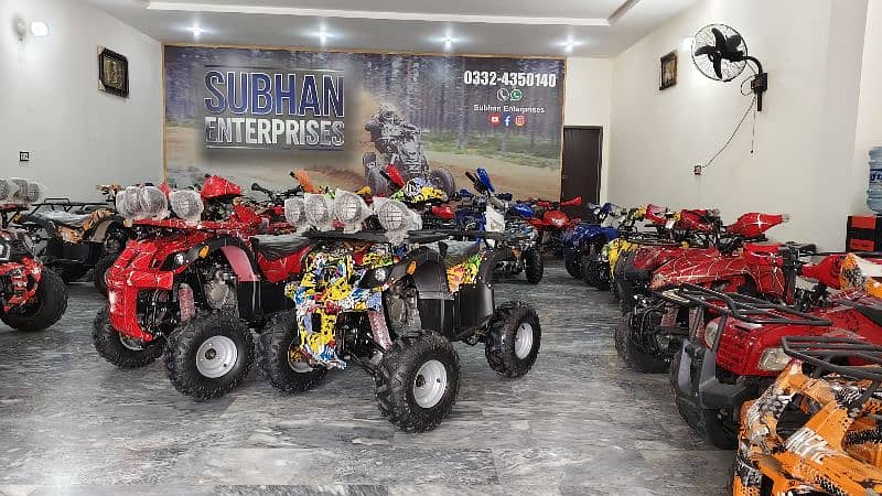 4×4 Hydraulic Disk Breaks 125cc Hunter Jeep Atv Quad Bike For Sell Lhr 2