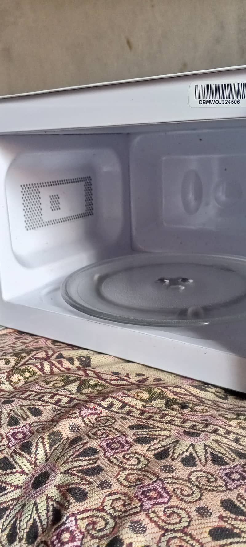 Dawlance Microwave Owen Model # DW MD 15 6