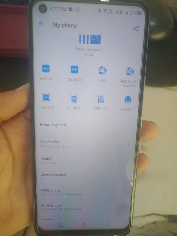 techno camon 16 SE 0