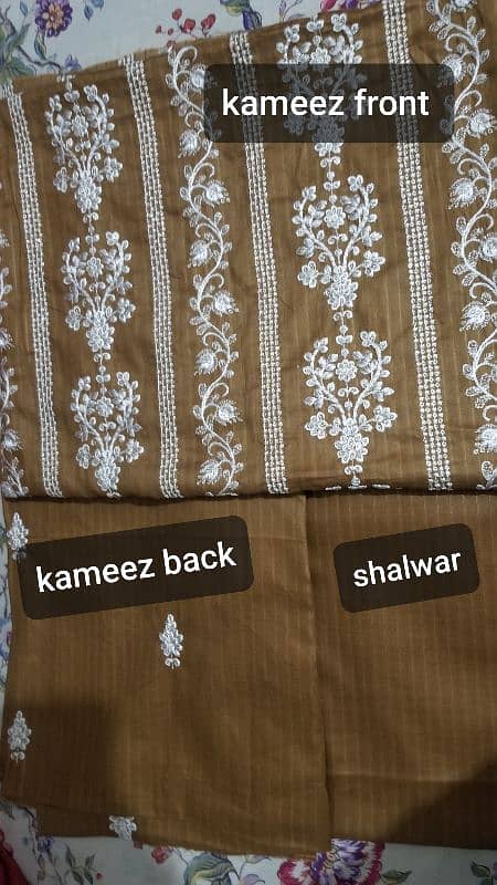 2 piece Embroidered lawn 2600 only comment for order 2