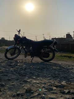 A bike in a good condition