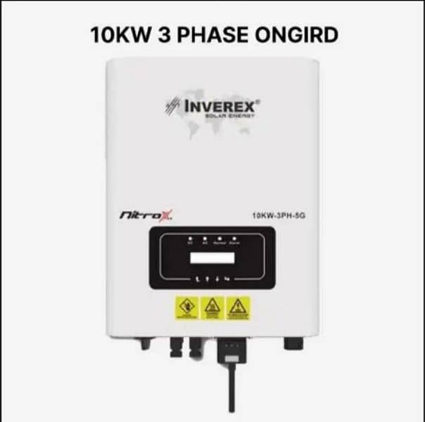10 kw inverex 7 month used 0
