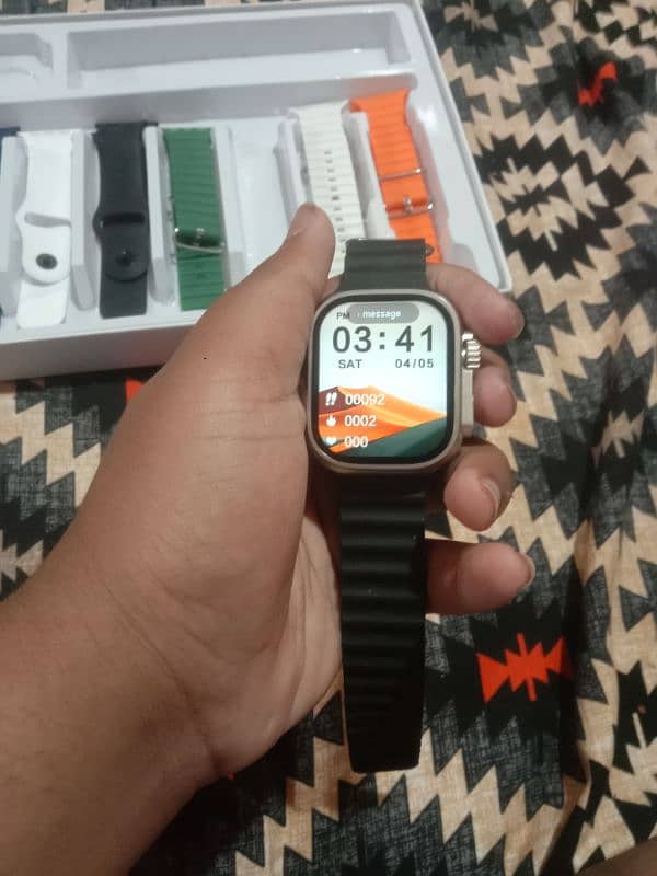 smart watch for sale with 7 straps 2
