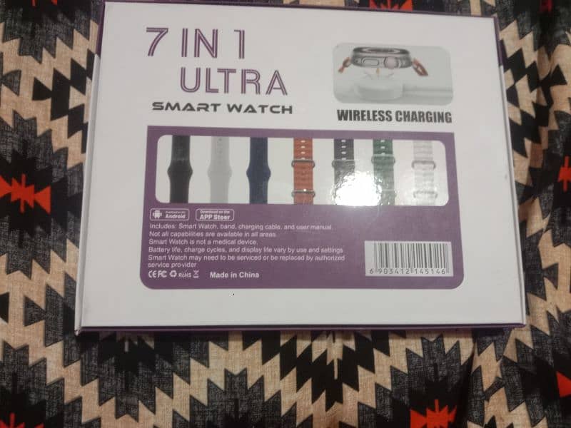smart watch for sale with 7 straps 3