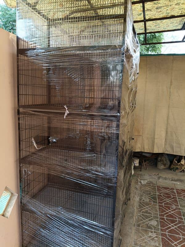 IRON CAGE New  (Birds)1.5X1.5X3 ft (5 Portion) 0