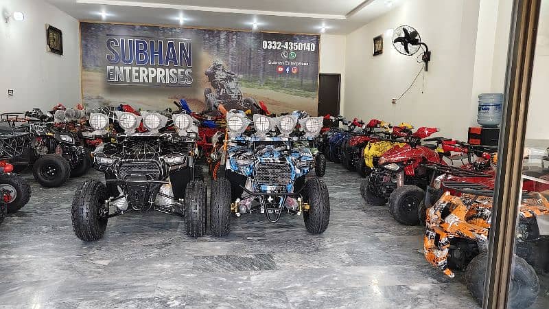 150cc Brand New Audi Style Atv Quad 4 Wheel Bikes Delivery In All Pak 3