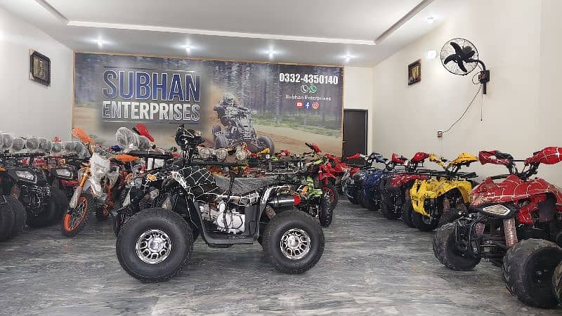 150cc Brand New Audi Style Atv Quad 4 Wheel Bikes Delivery In All Pak 5