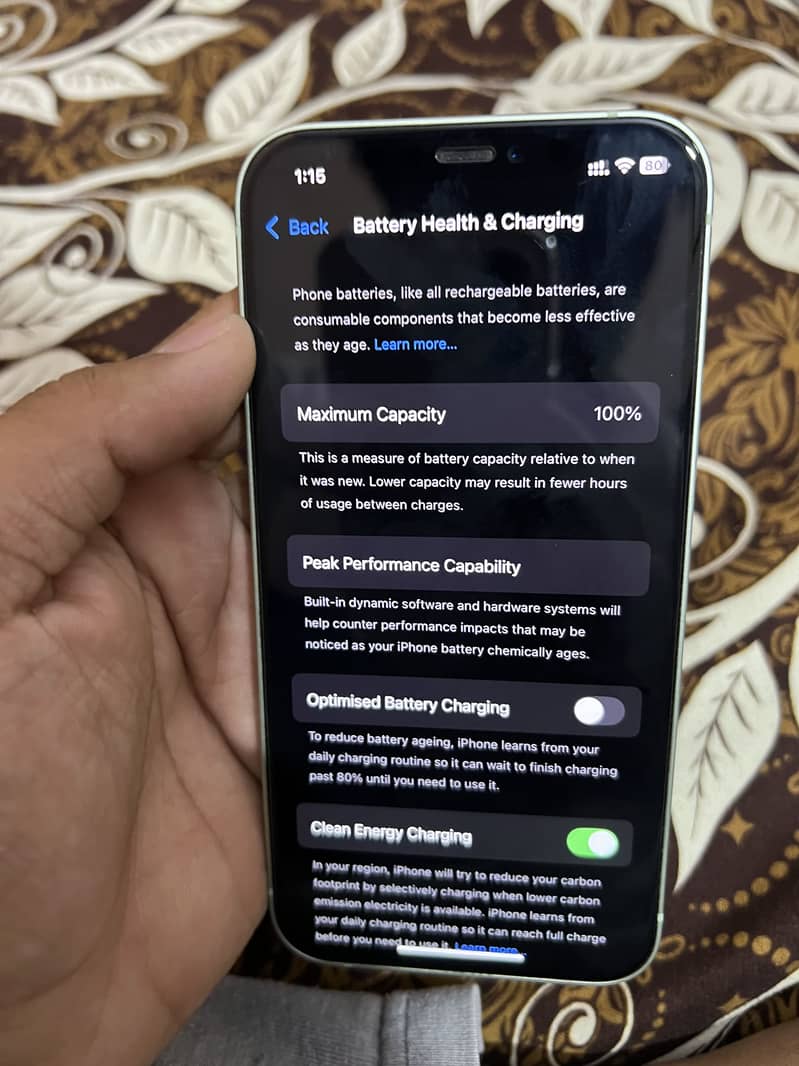 Iphone 12 128 gb pta approved 8