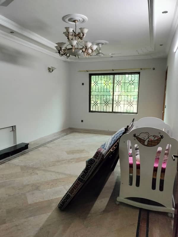 Renovated Park Facing Marble Flooring Ground Portion Available On Rent Located In I-8 6