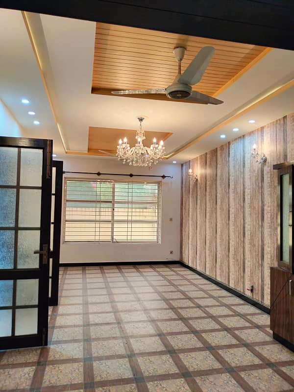 Renovated Park Facing Marble Flooring Ground Portion Available On Rent Located In I-8 8
