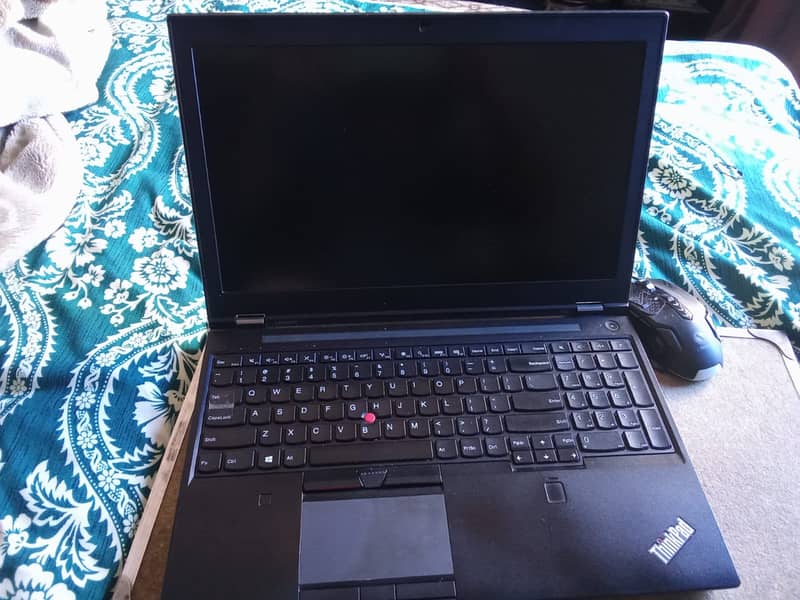 Lenovo P50 workstation, i7 6th HQ processor, 4GB dGPU, 32/512-SSD GB 1