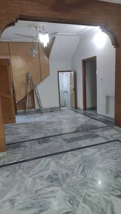 Beautiful Upper portion for rent 3 bedroom with attached bathroom TV lounge kitchen