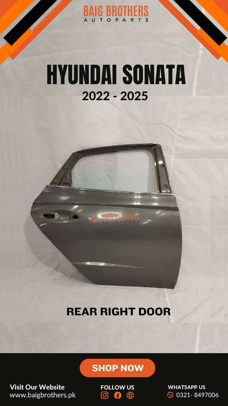 Byd Atto 3 Seal Bumper Grill Fogcover Lite Bonnet Fender Sensor Mirror 9