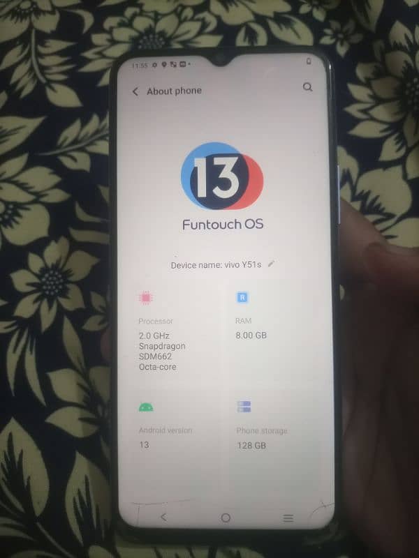 vivo y51s 8gb 128gb 1