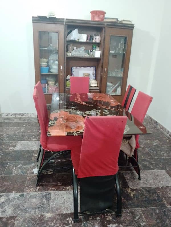 dining table with 6 chairs with free chairs covered 1