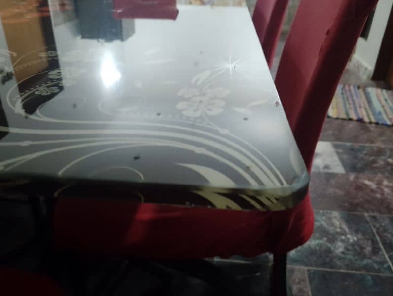 dining table with 6 chairs with free chairs covered 3
