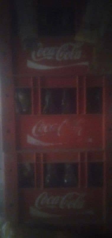 deep freezer and bottle ccoca cola creat for sale 2