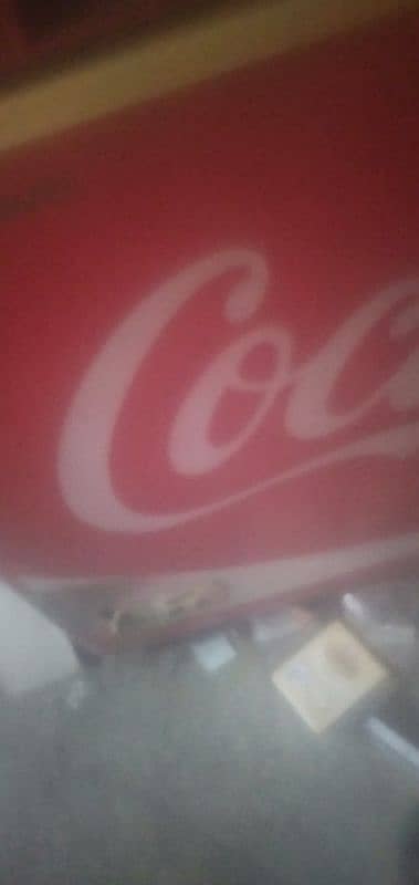 deep freezer and bottle ccoca cola creat for sale 3
