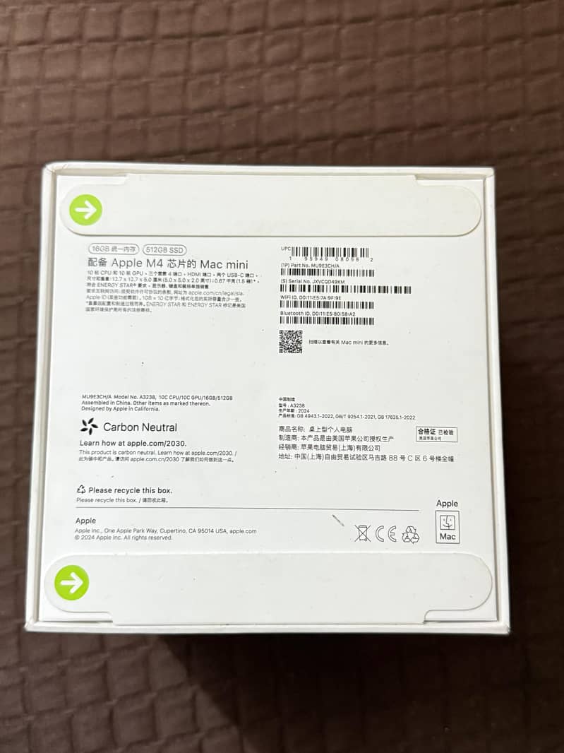 Mac Mini M4 16/512GB 1