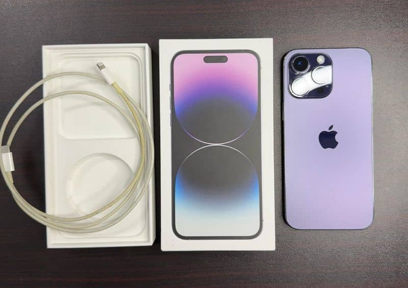 iPhone 14 Pro Max (HK) PTA APPROVED with original box 0