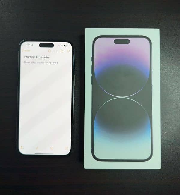 iPhone 14 Pro Max (HK) PTA APPROVED with original box 6