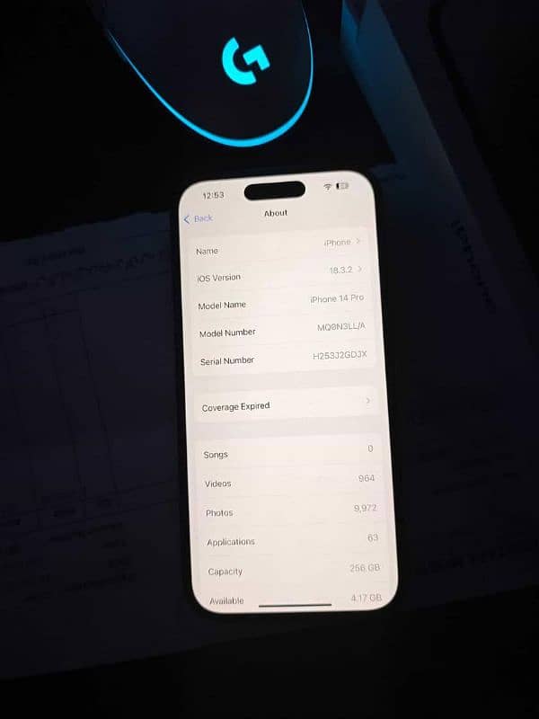 Iphone 14 pro JV 256GB 6