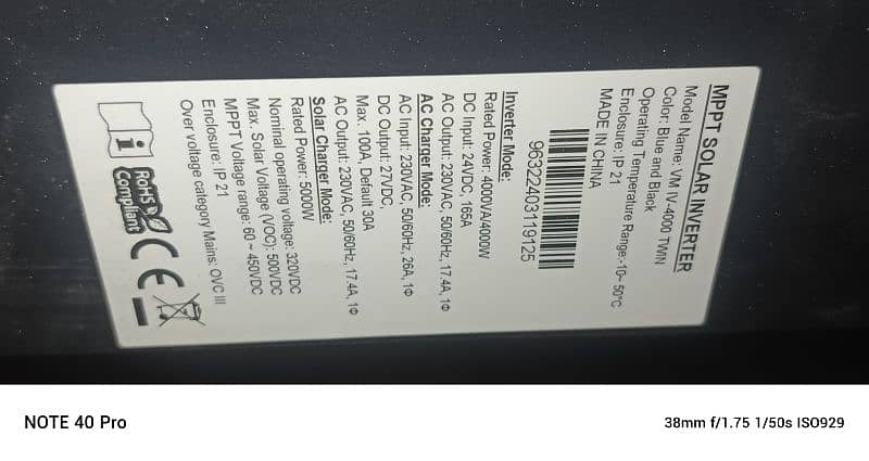 infinix 4kw hybrid inverter 1