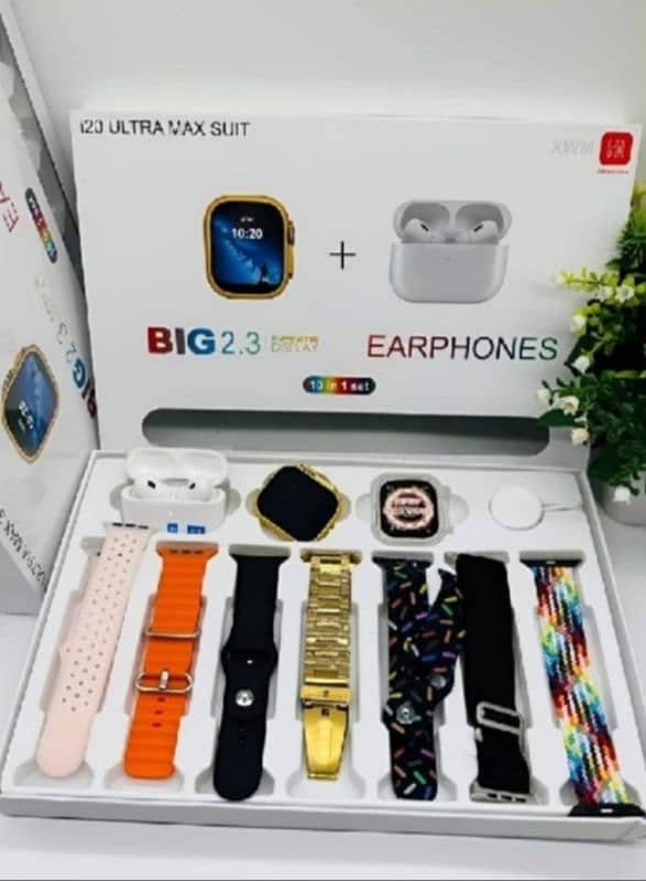 SMART WATCH + AIR PHONES 2