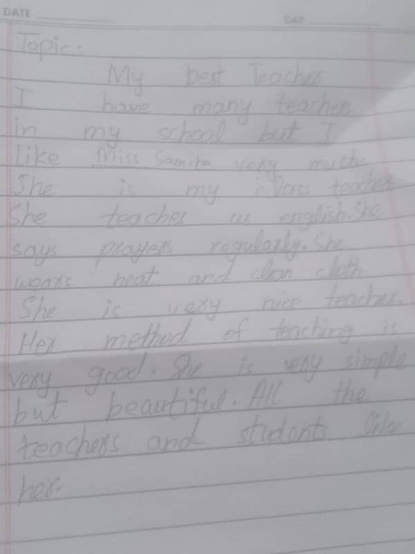 writting 1