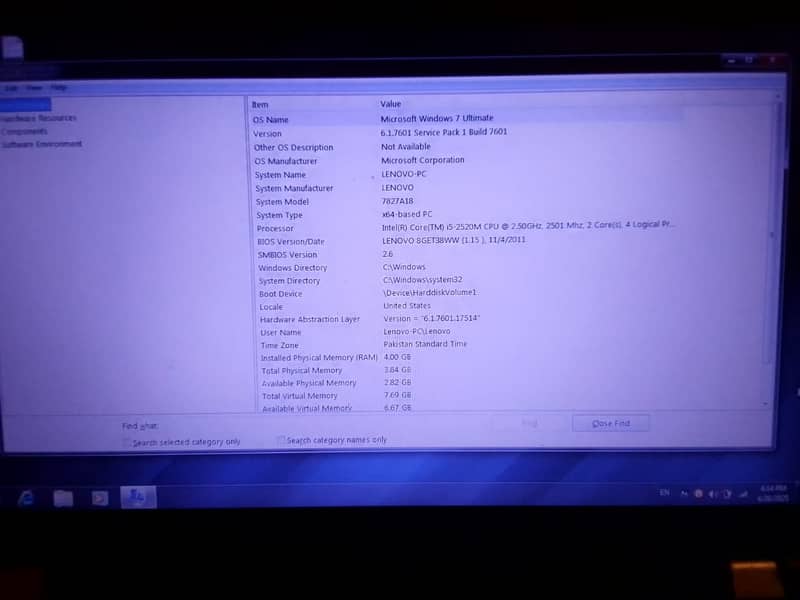TWO LENOVO THINKPAD LAPTOP ARE AVAILABLE FOR SALE = i7 5GEN & i5 2GEN. 12