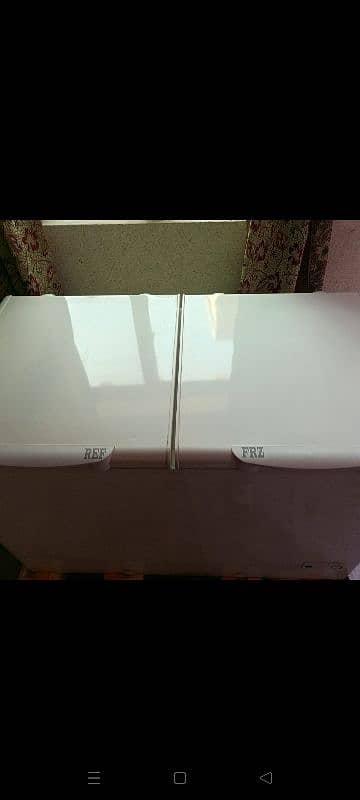 Haier 385-H double door Fridge Freezer 1