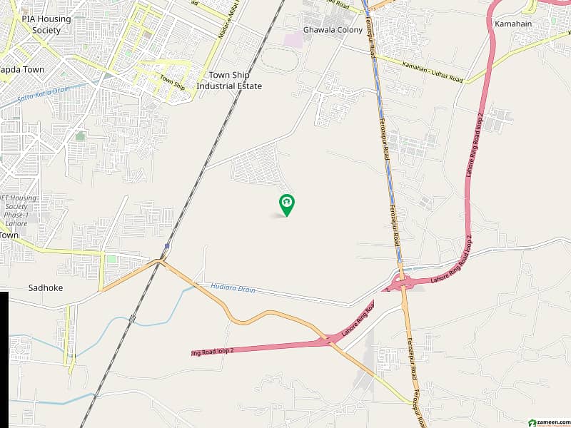 5 Marla Residential Plot In Central Zaamin City Phase 1 - Block D For Sale 0