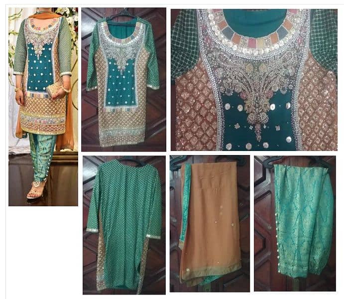 Large size 3 piece formal dress 0