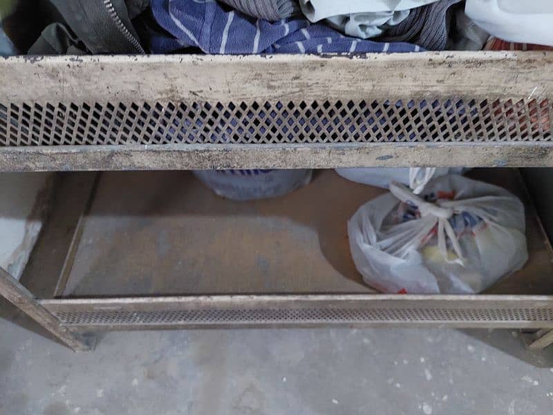 PURE STRONG IRON 5 SHELFS RACKS HEAVY IRON WEIGHT STRONG RELIABLE HEAV 7
