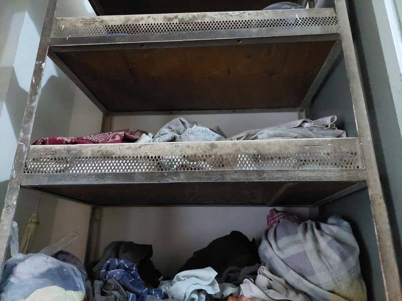 PURE STRONG IRON 5 SHELFS RACKS HEAVY IRON WEIGHT STRONG RELIABLE HEAV 15