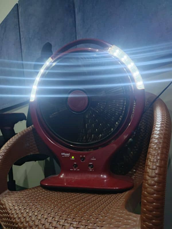 Super General Rechargable Fan 0