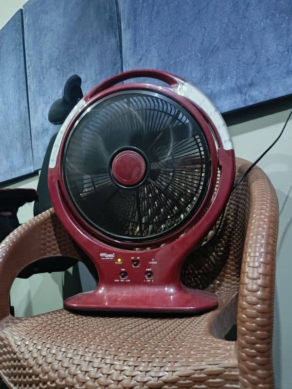 Super General Rechargable Fan 3