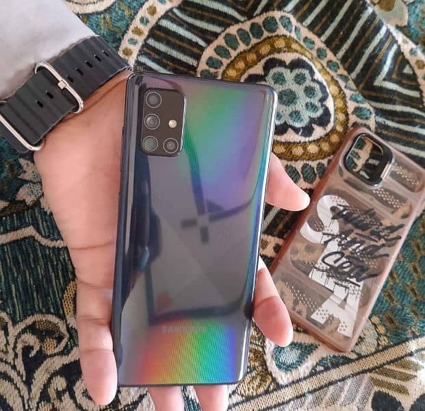 Samsung A71 with box 5