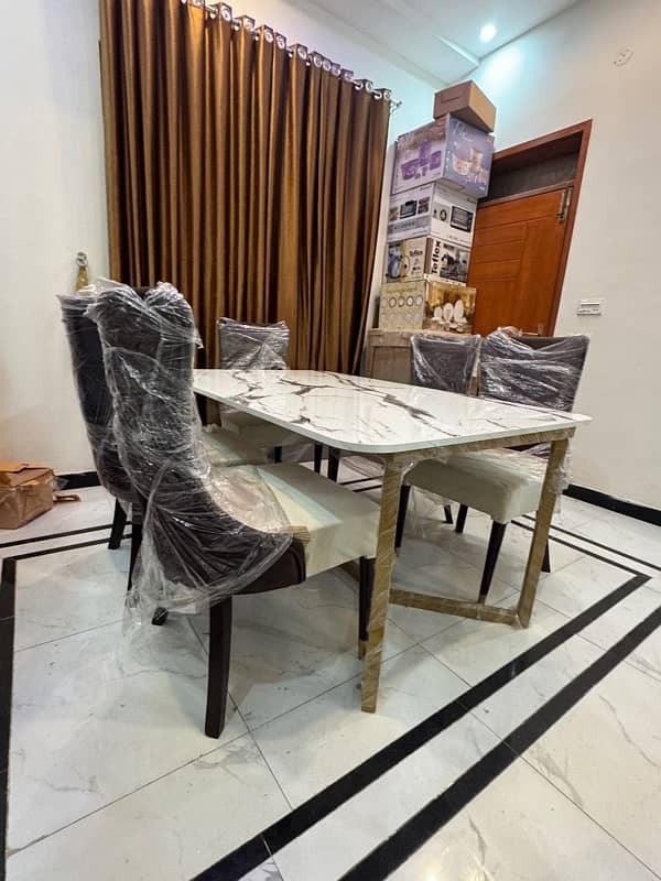 6 Chair Dining Table New 0
