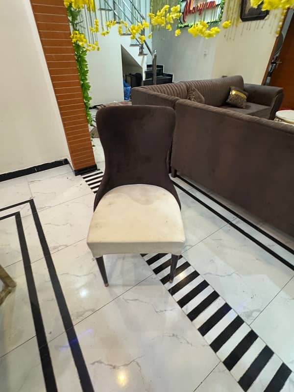 6 Chair Dining Table New 6