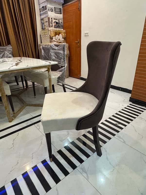 6 Chair Dining Table New 8